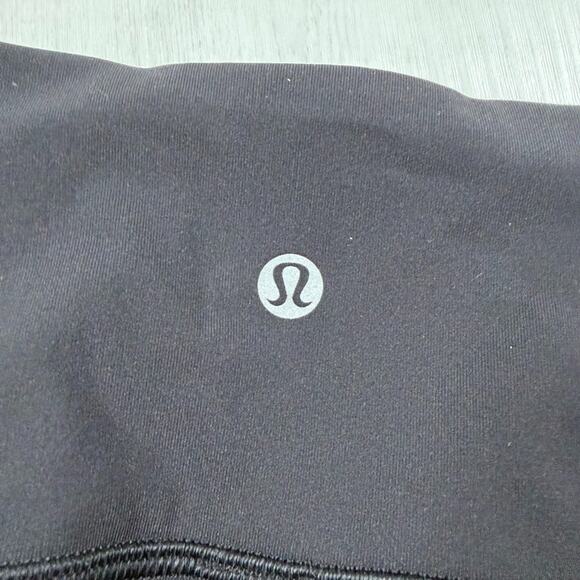 Lululemon All The Right Places Crop Women's Size 4 Pockets Black Running - Picture 7 of 11